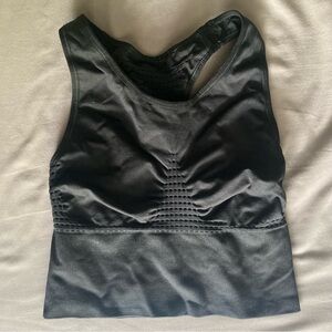 Black Sweaty Betty Sports Bra, Size S